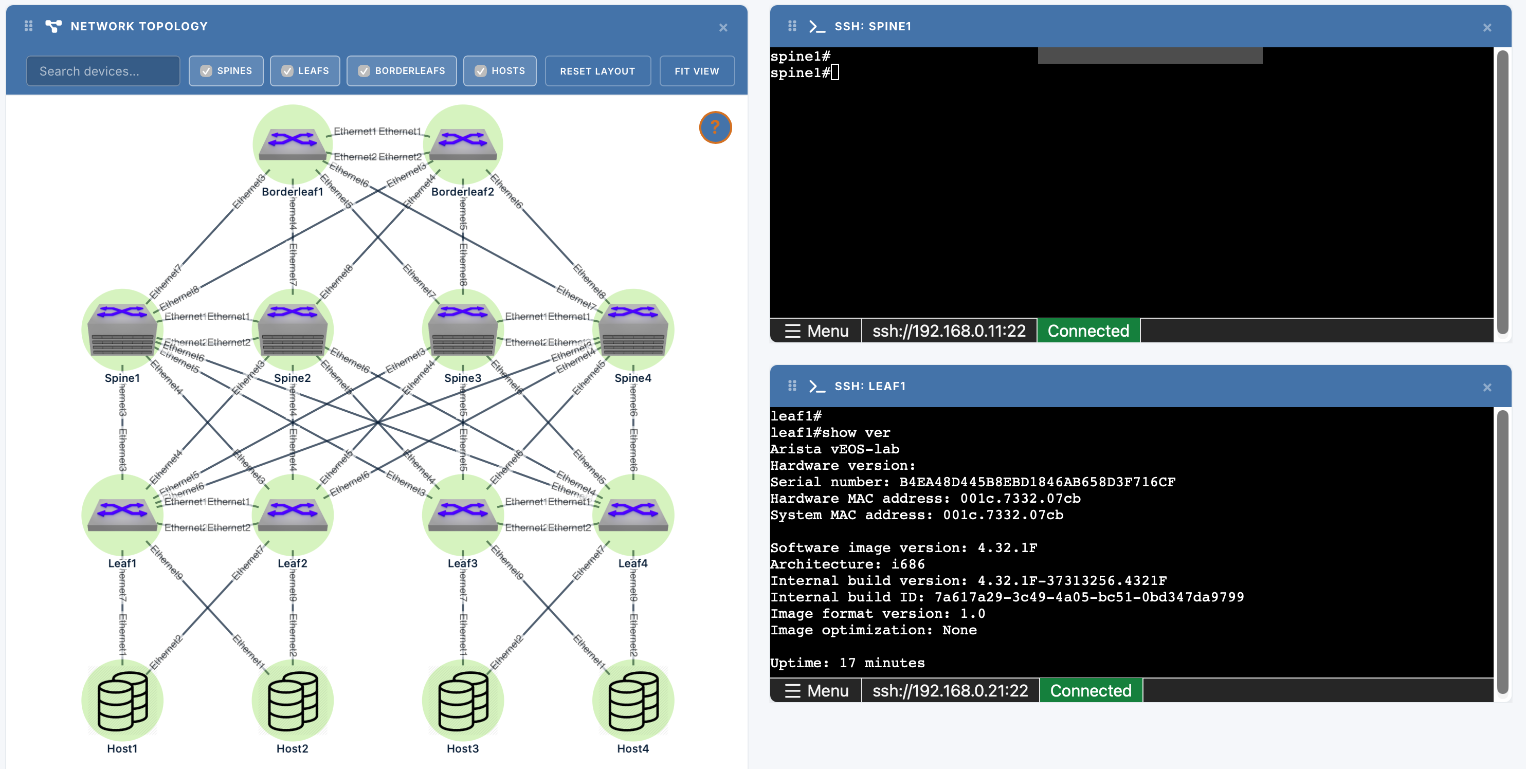Upgraded In-Browser WebSSH Console